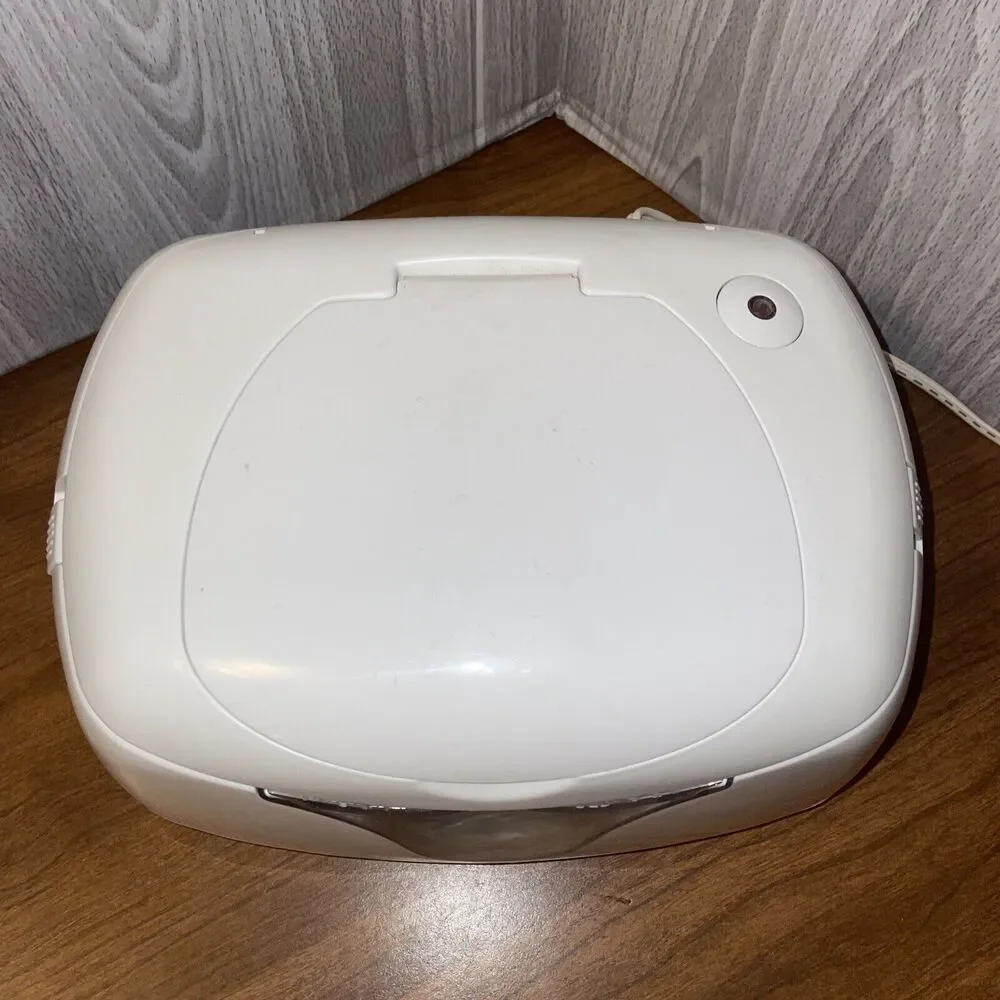 White Dexbaby Model 1924010 White Wired Electrical Baby Wipe Warmer Ultra Works